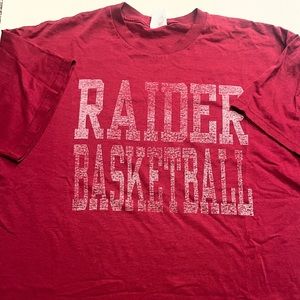 Vintage 1990’s Raider Basketball T-Shirt (Men’s L/XL)